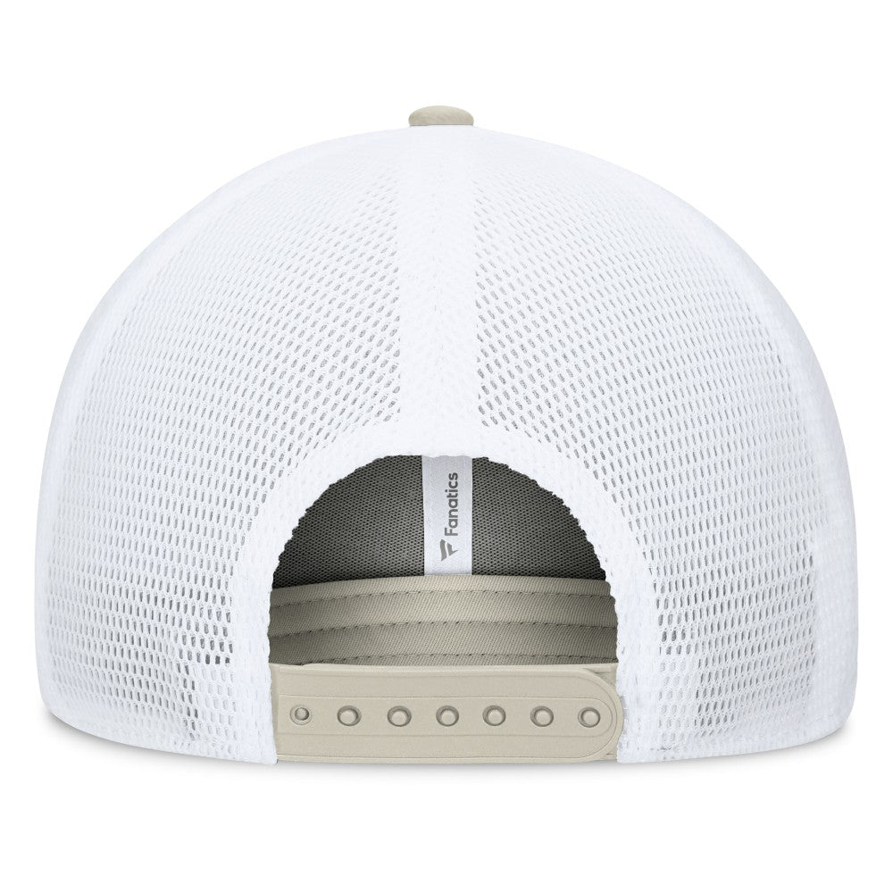 Los Angeles Dodgers A-Frame Trucker Adjustable Hat - Stone