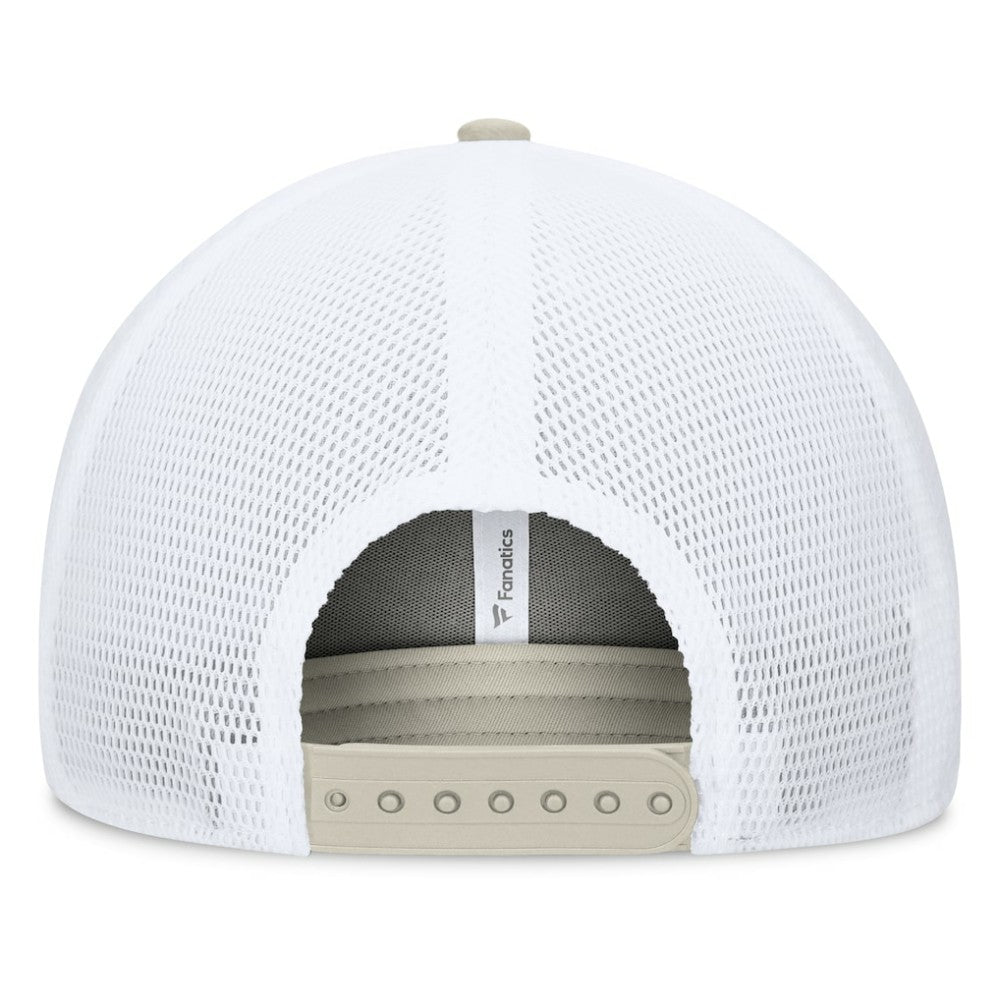 Houston Astros A-Frame Trucker Adjustable Hat - Stone
