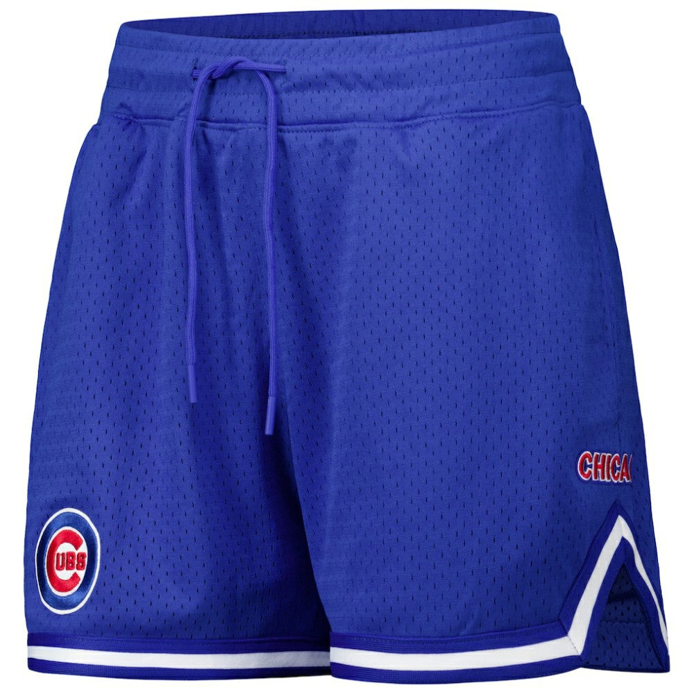 Chicago Cubs Pro Standard Women's Classic Mesh Shorts - Royal