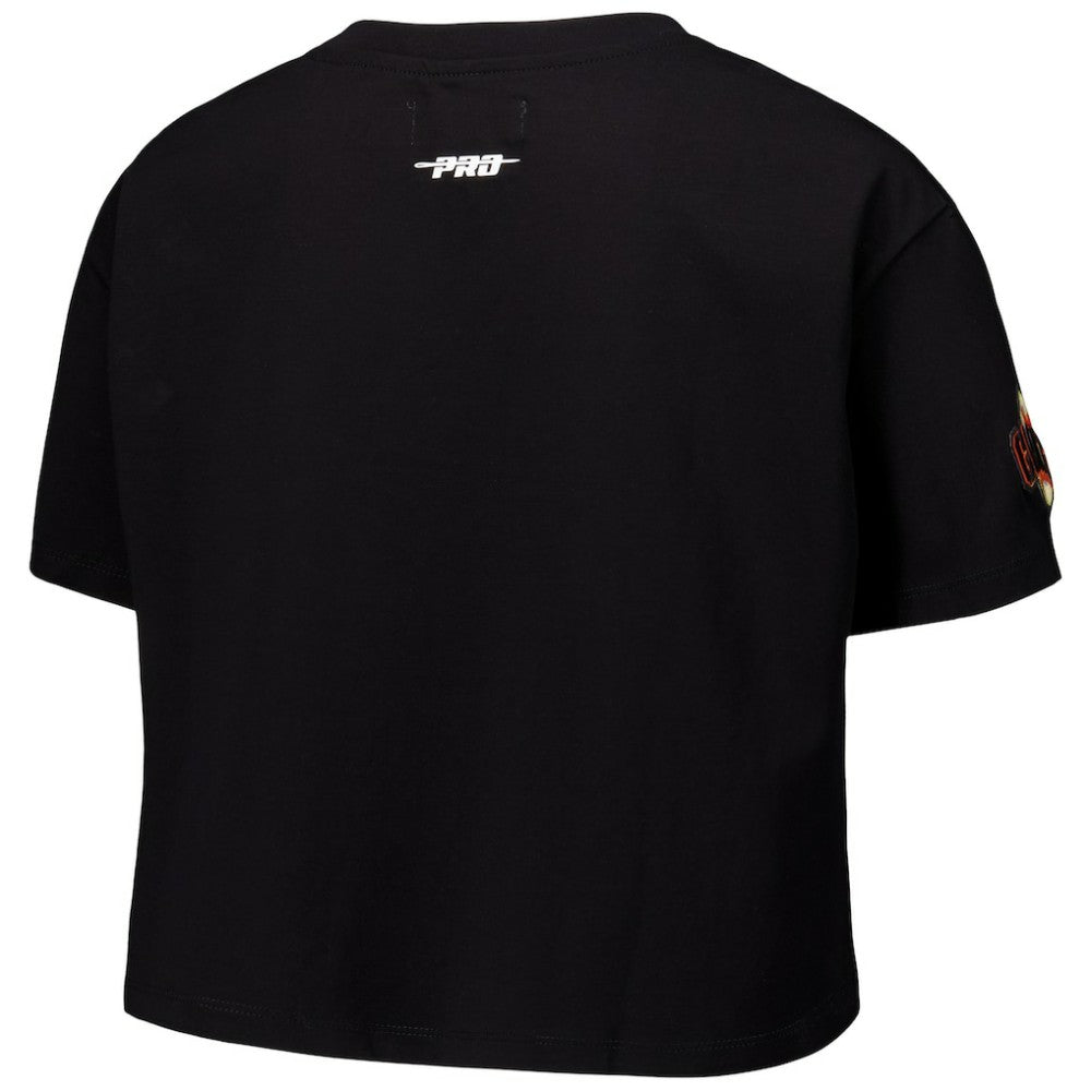San Francisco Giants Pro Standard Women's Made To Play Boxy Cropped T-Shirt - Black