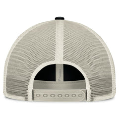 Chicago White Sox  Heritage Stripe Trucker Adjustable Hat - Black/Natural