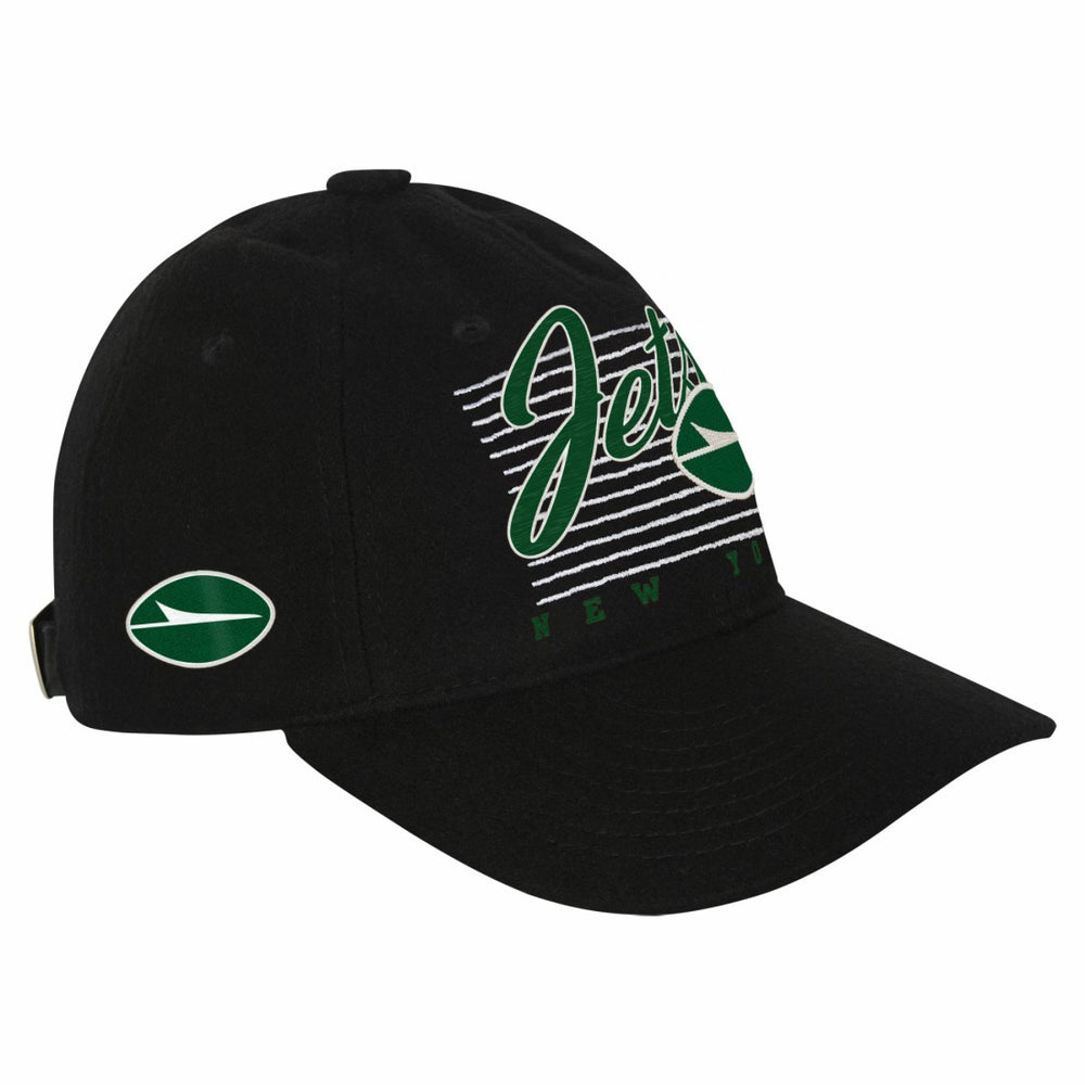 New York Jets Youth Retro Wooly Adjustable Hat - Black online
