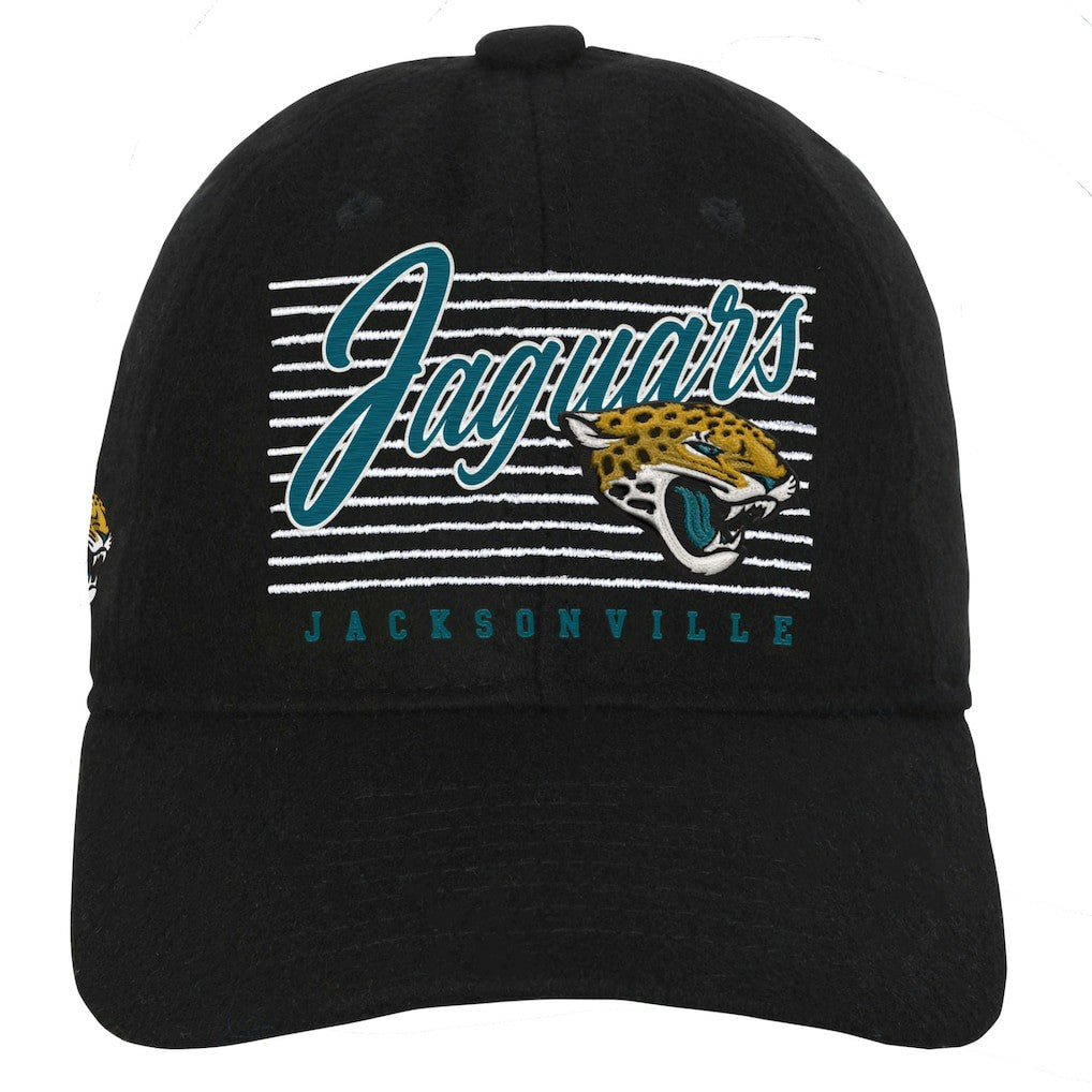 Jacksonville Jaguars Youth Retro Wooly Adjustable Hat - Black cheap