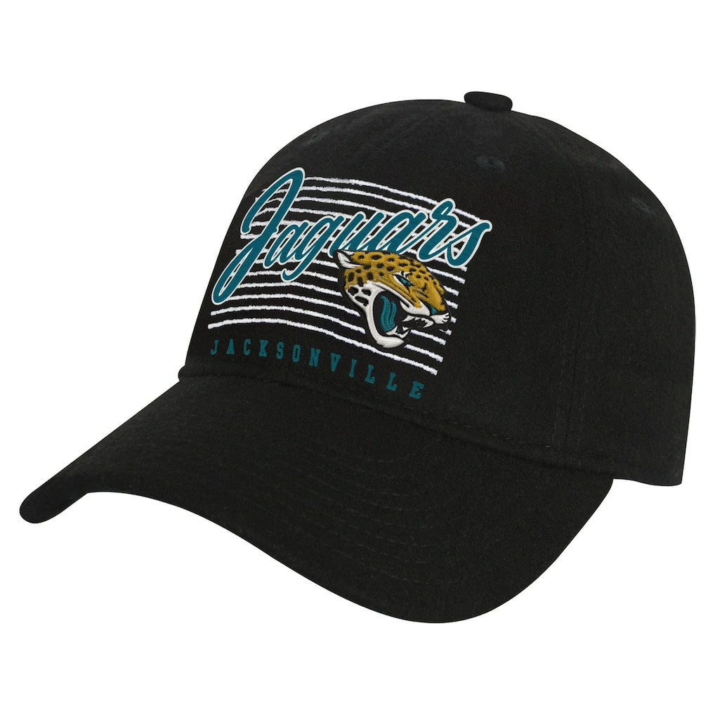 Jacksonville Jaguars Youth Retro Wooly Adjustable Hat - Black cheap