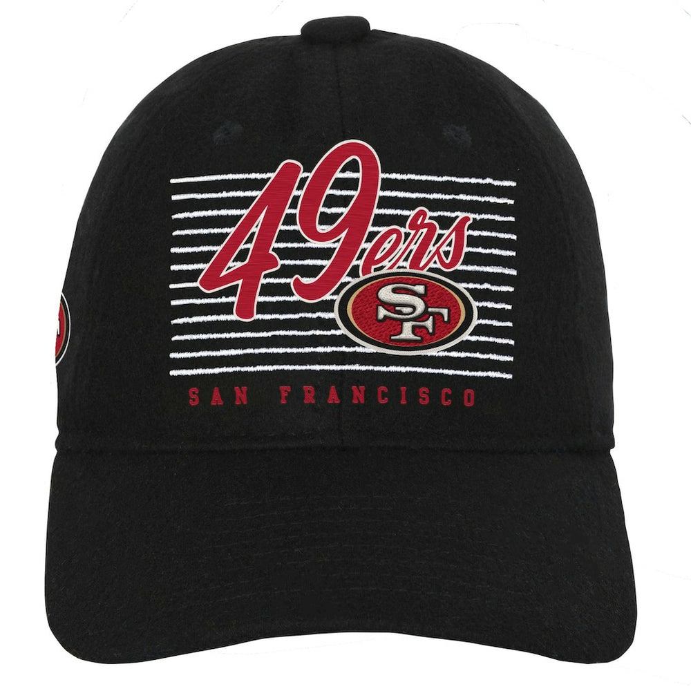 San Francisco 49ers Youth Retro Wooly Adjustable Hat - Black sale