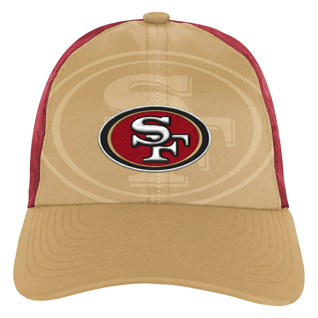 San Francisco 49ers Youth Combine Two-Tone Adjustable Hat - Gold/Scarlet online