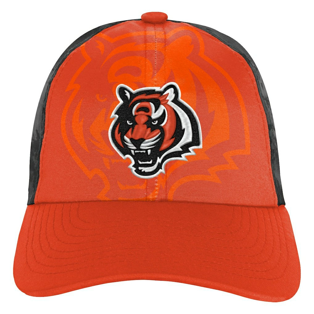 Cincinnati Bengals Youth Combine Two-Tone Adjustable Hat - Orange/Black cheap
