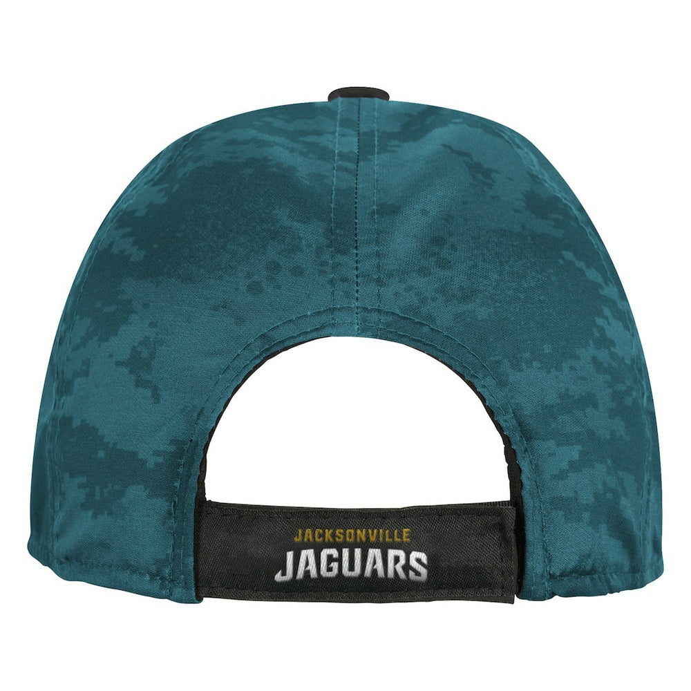 Jacksonville Jaguars Youth Combine Two-Tone Adjustable Hat - Black/Teal on sale