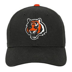 Cincinnati Bengals Youth Team Pre-Curved Adjustable Hat - Black on sale