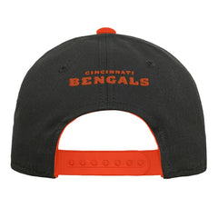 Cincinnati Bengals Youth Team Pre-Curved Adjustable Hat - Black on sale