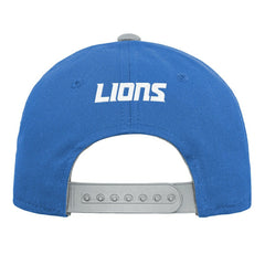 Detroit Lions Youth Team Pre-Curved Adjustable Hat - Blue discount
