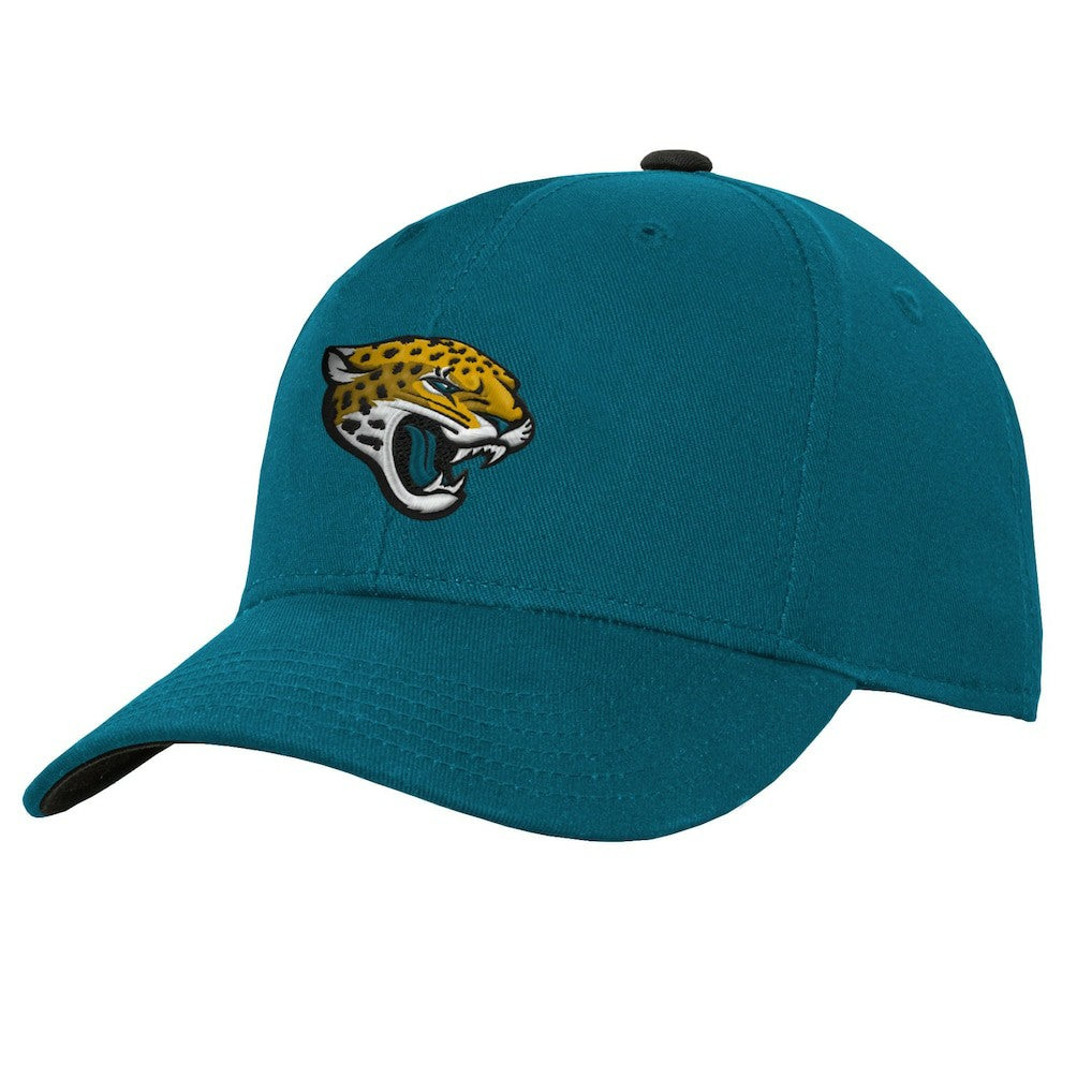 Jacksonville Jaguars Youth Team Pre-Curved Adjustable Hat - Teal outlet