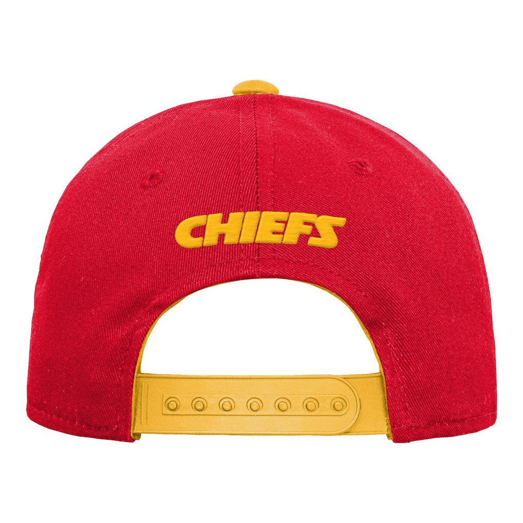 Kansas City Chiefs Youth Team Pre-Curved Adjustable Hat - Red cheap