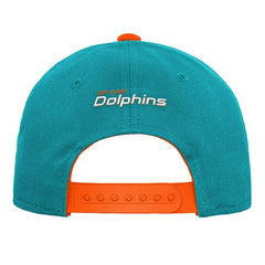 Miami Dolphins Youth Team Pre-Curved Adjustable Hat - Aqua sale