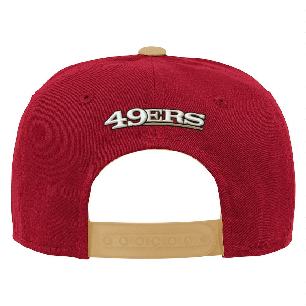 San Francisco 49ers Youth Team Pre-Curved Adjustable Hat - Scarlet for sale