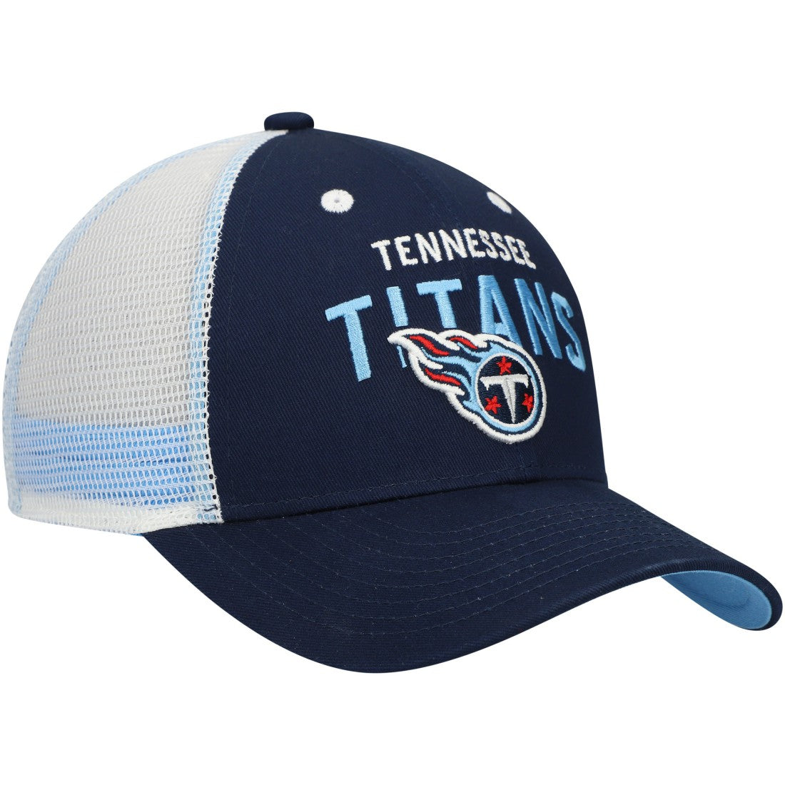 Tennessee Titans Youth Core Lockup Trucker Adjustable Hat - Navy outlet