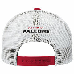 Atlanta Falcons Youth Core Lockup Trucker Adjustable Hat - Red outlet