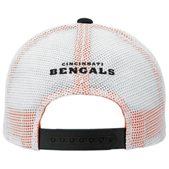 Cincinnati Bengals Youth Core Lockup Trucker Adjustable Hat - Black on sale