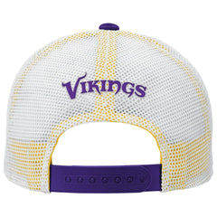 Minnesota Vikings Youth Core Lockup Trucker Adjustable Hat - Purple outlet