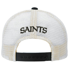 New Orleans Saints Youth Core Lockup Trucker Adjustable Hat - Black on sale
