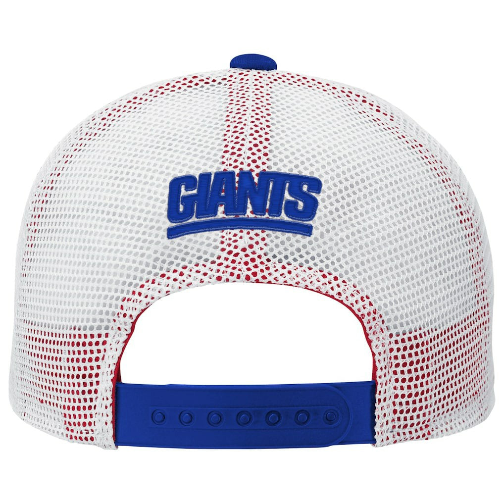 New York Giants Youth Core Lockup Trucker Adjustable Hat - Royal sale