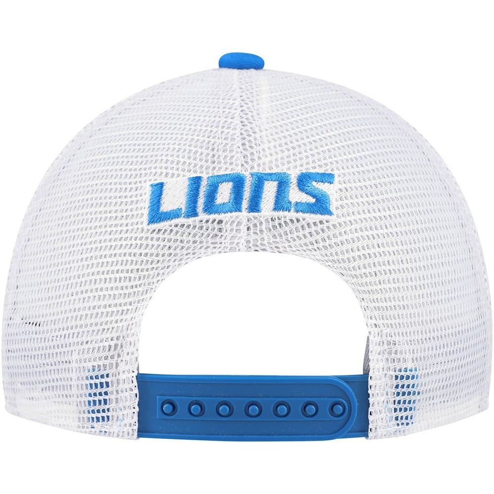 Detroit Lions Youth Core Lockup Trucker Adjustable Hat - Blue online