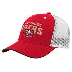 San Francisco 49ers Preschool Core Lockup Trucker Adjustable hat - Scarlet outlet