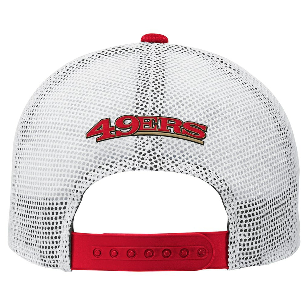 San Francisco 49ers Preschool Core Lockup Trucker Adjustable hat - Scarlet outlet
