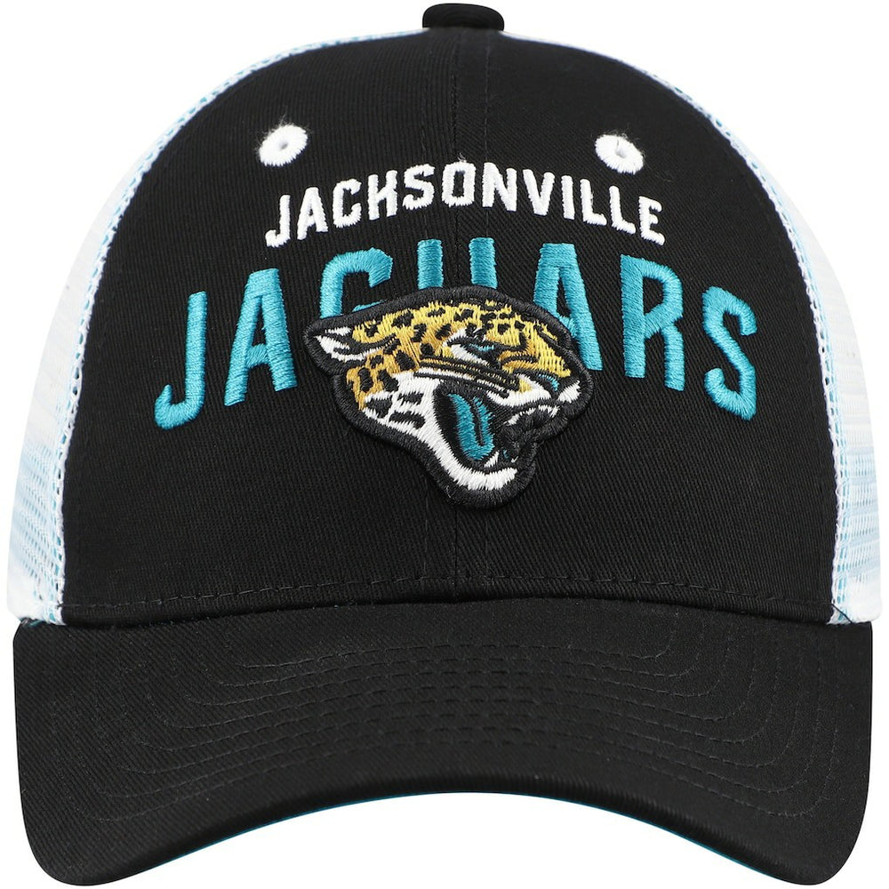 Jacksonville Jaguars Preschool Core Lockup Trucker Adjustable hat - Black for sale