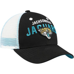 Jacksonville Jaguars Preschool Core Lockup Trucker Adjustable hat - Black for sale