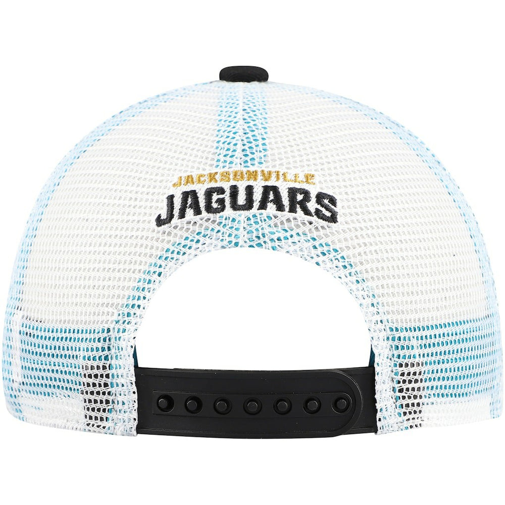 Jacksonville Jaguars Preschool Core Lockup Trucker Adjustable hat - Black for sale