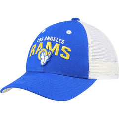 Los Angeles Rams Preschool Core Lockup Trucker Adjustable hat - Royal on sale