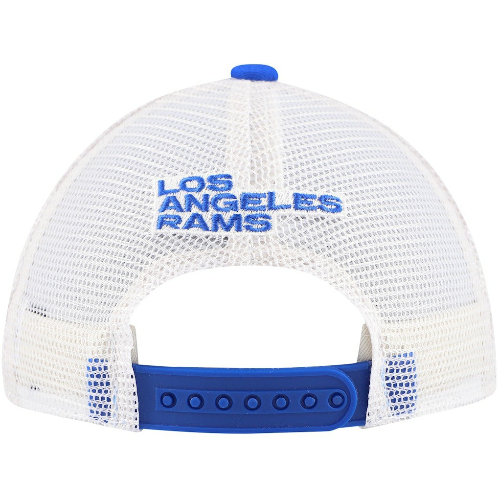 Los Angeles Rams Preschool Core Lockup Trucker Adjustable hat - Royal on sale