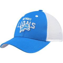 Detroit Lions Preschool Core Lockup Trucker Adjustable hat - Blue sale