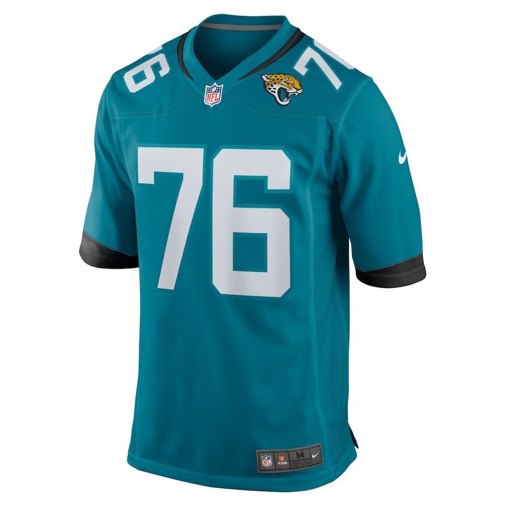 Ezra Cleveland Jacksonville Jaguars Game Jersey - Teal | Nike discount