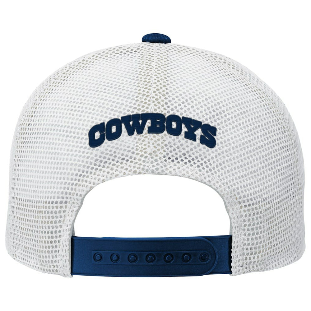 Dallas Cowboys Youth Core Lockup Trucker Adjustable Hat - Navy on sale