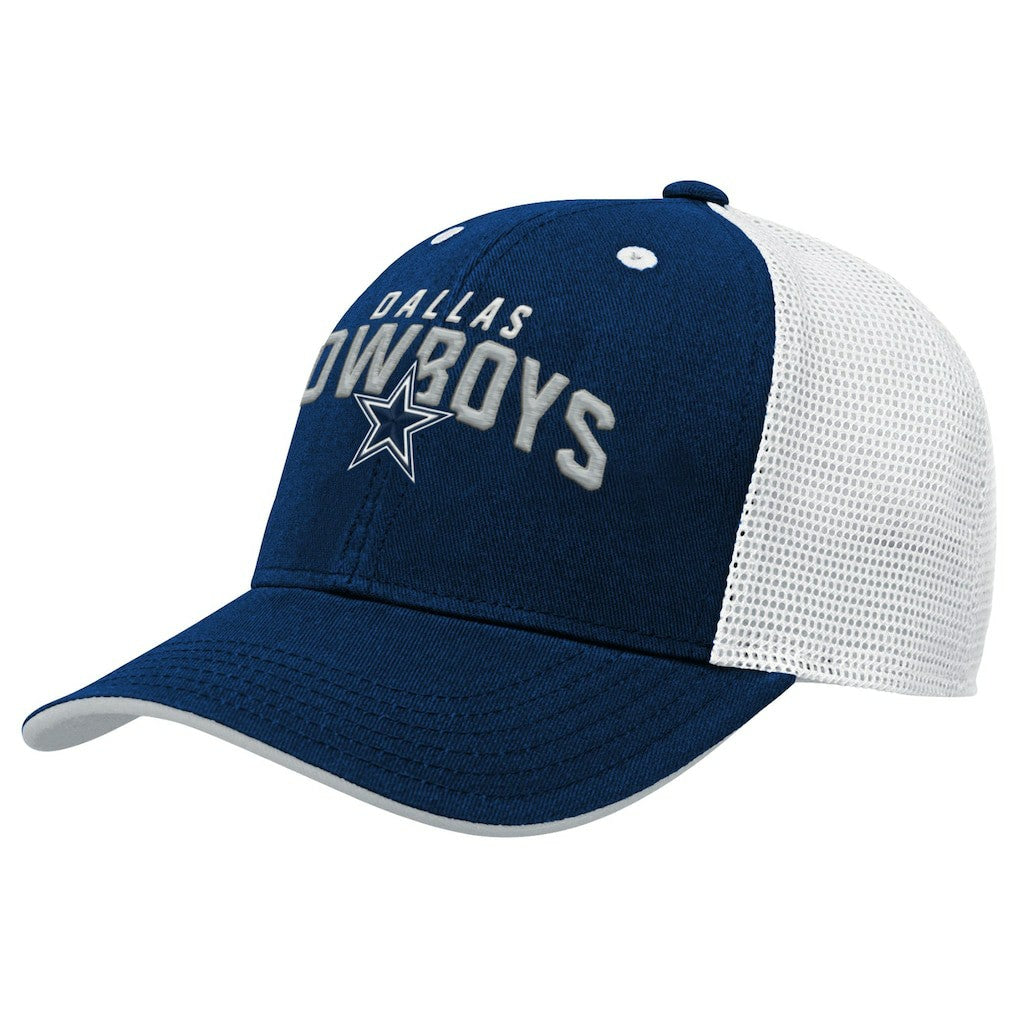 Dallas Cowboys Outerstuff Preschool Core Lockup Trucker Adjustable hat - Navy sale