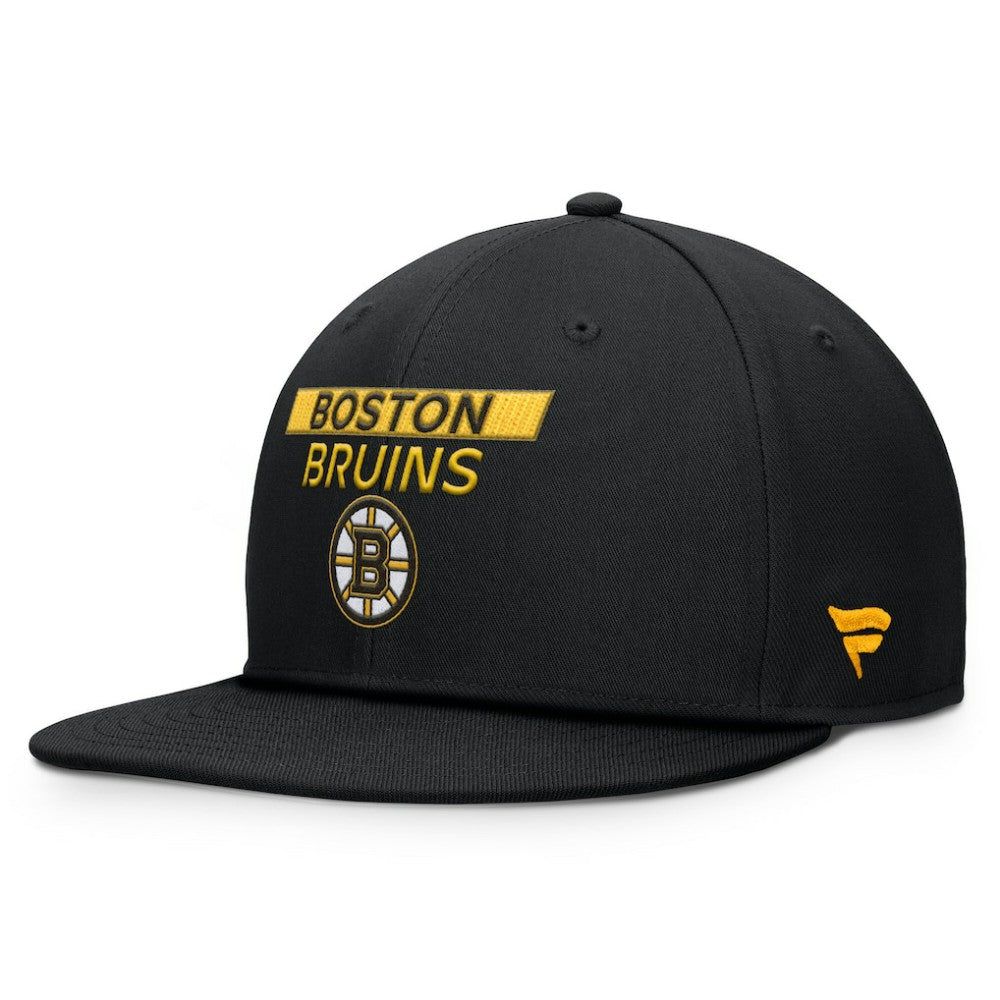 Boston Bruins Fanatics Authentic Pro Prime Snapback Hat Black