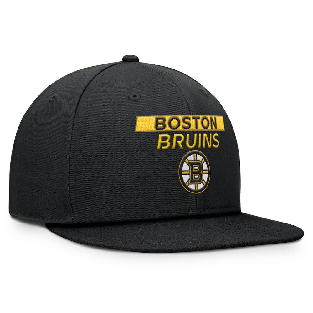 Boston Bruins Fanatics Authentic Pro Prime Snapback Hat Black