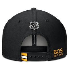 Boston Bruins Fanatics Authentic Pro Prime Snapback Hat Black