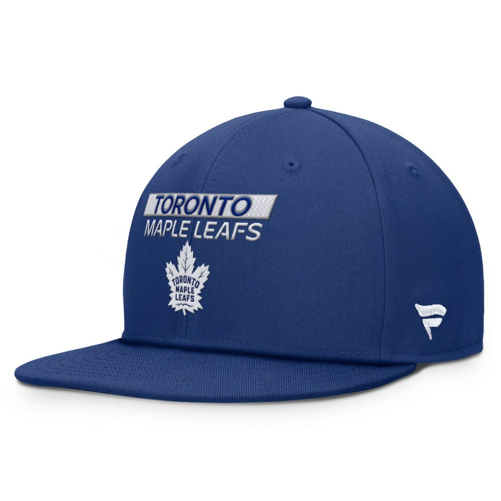 Toronto Maple Leafs Fanatics Authentic Pro Prime Snapback Hat Blue