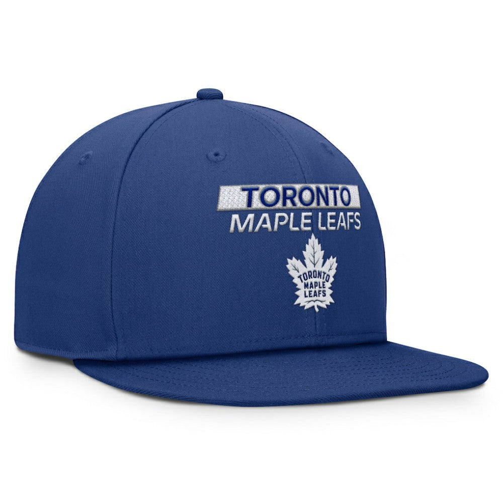 Toronto Maple Leafs Fanatics Authentic Pro Prime Snapback Hat Blue