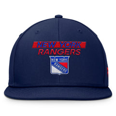New York Rangers Fanatics Authentic Pro Prime Snapback Hat Navy