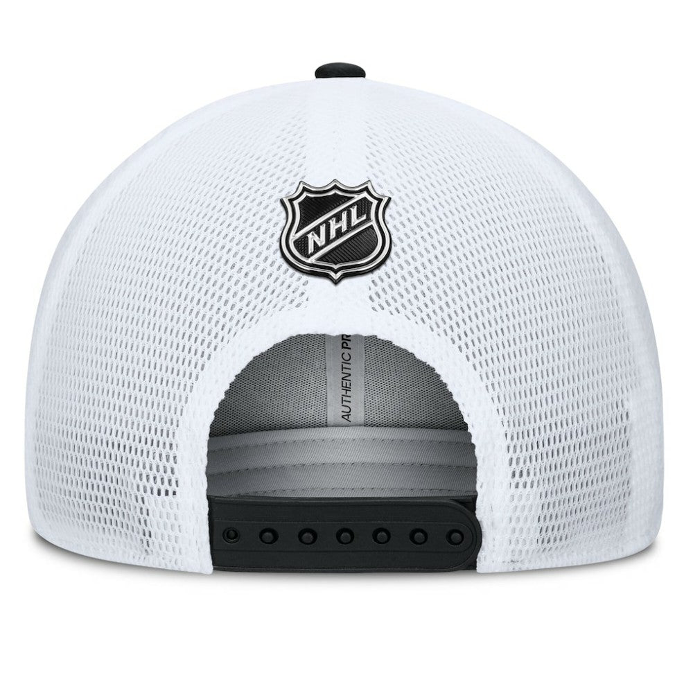 Boston Bruins Fanatics Authentic Pro A-Frame Rink Adjustable Hat Black/Gold