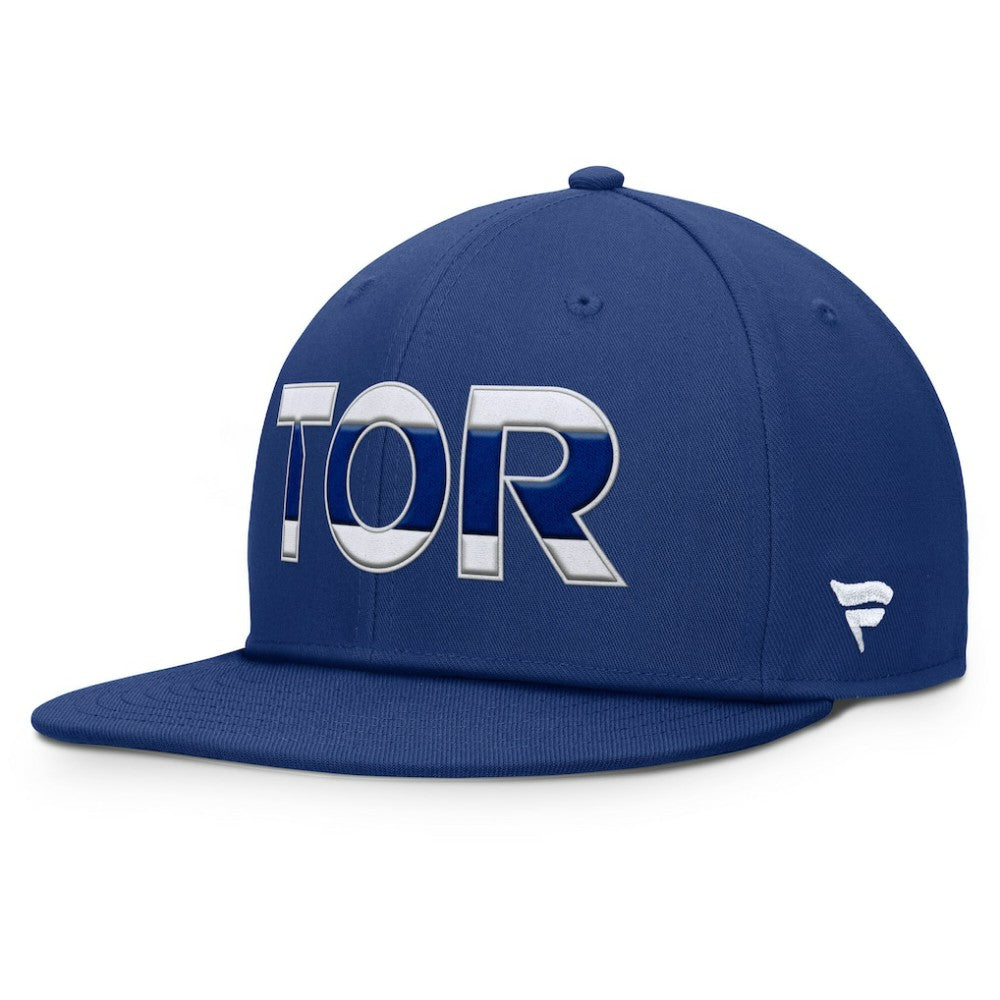 Toronto Maple Leafs Fanatics Authentic Pro Rink Snapback Hat Blue