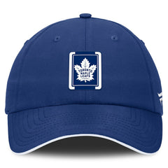 Toronto Maple Leafs Fanatics Authentic Pro Ripstop Adjustable Hat Blue/White
