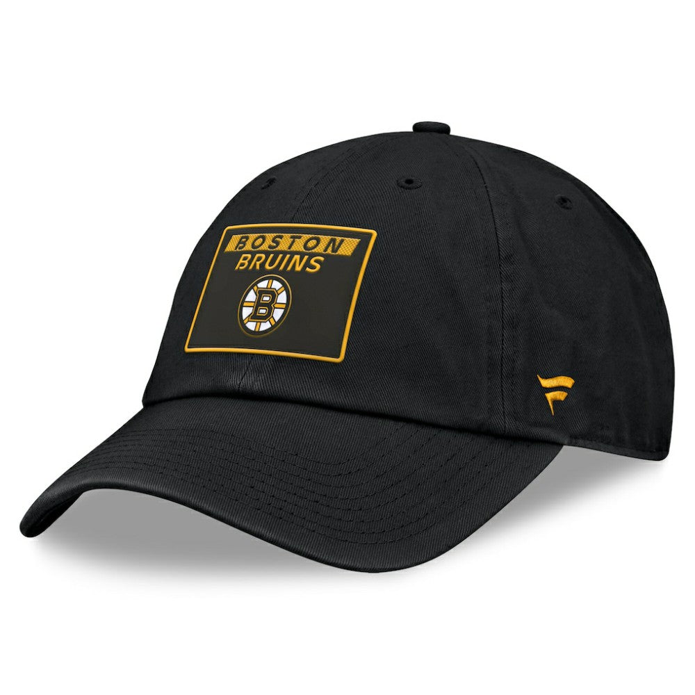 Boston Bruins Fanatics Women's Authentic Pro Rink Adjustable Hat Black