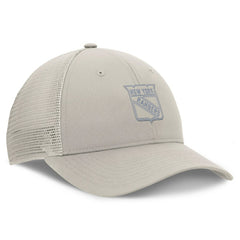 New York Rangers Fanatics Women's Authentic Pro Road Trucker Adjustable Hat Tan