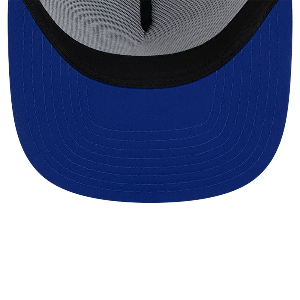 Philadelphia 76ers Puff Print Team Code A-Frame 9FIFTY Trucker Snapback Hat - Royal | New Era outlet
