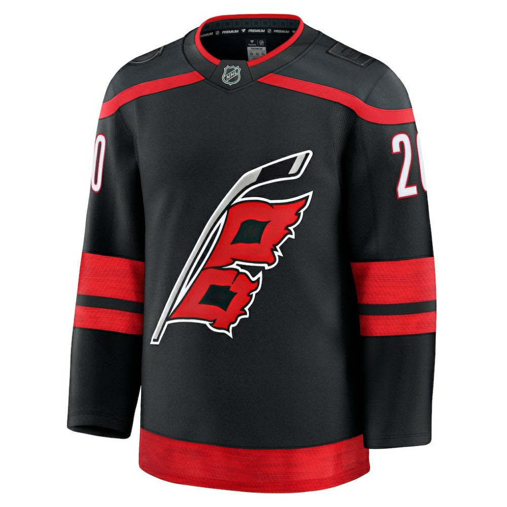 Sebastian Aho Carolina Hurricanes Fanatics Home Premium Jersey Black